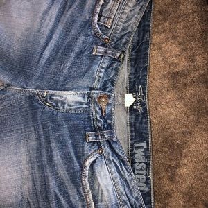 Silver Jeans Twisted W 33 / L 33 (Size 14)